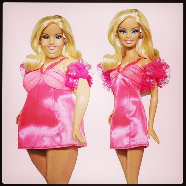 new fat barbie dolls